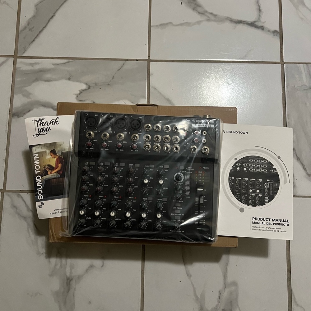 Sound town professional portable dj mix (brand new -same day shipping)